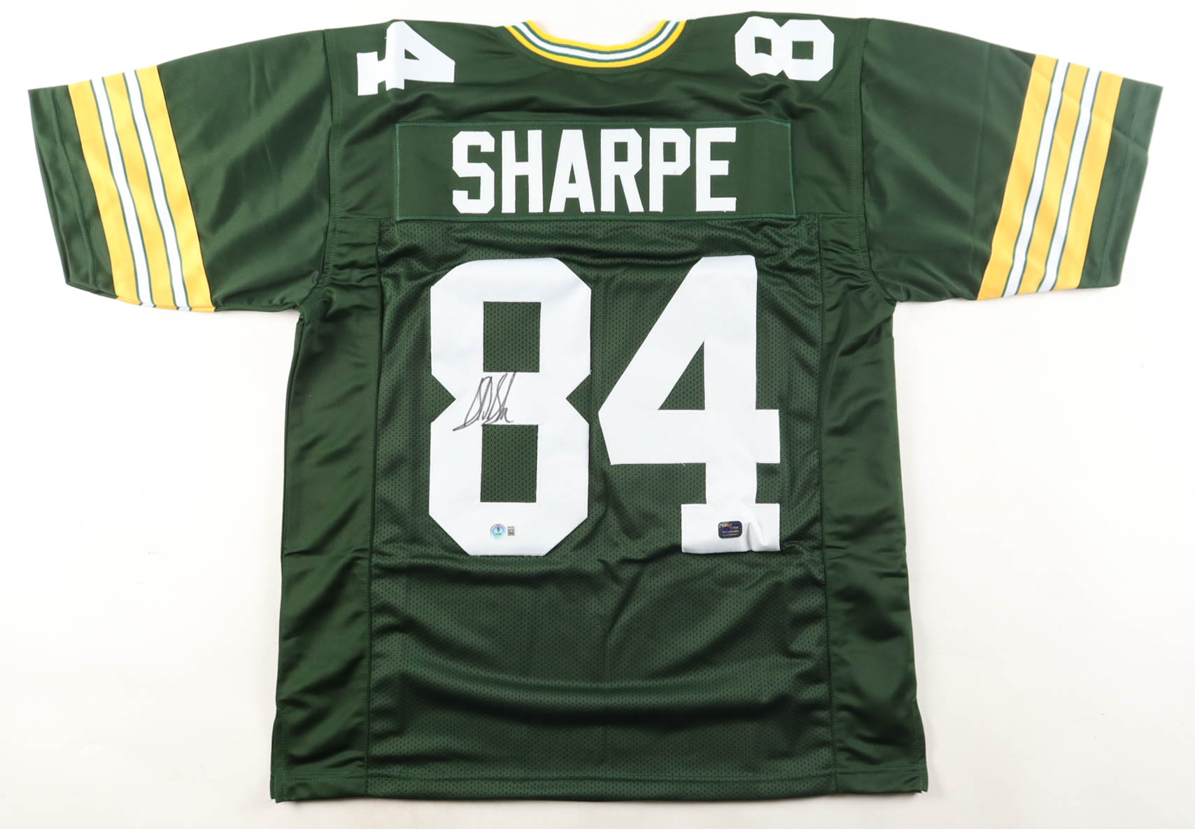 Sterling Sharpe Signed Jersey (Beckett & Prova) at PristineAuction.com Sterling Sharpe Signed Jersey (Beckett & Prova) at PristineAuction.com
