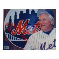 Dallas Green Signed Mets 8x10 Photo (Beckett) at PristineAuction.com