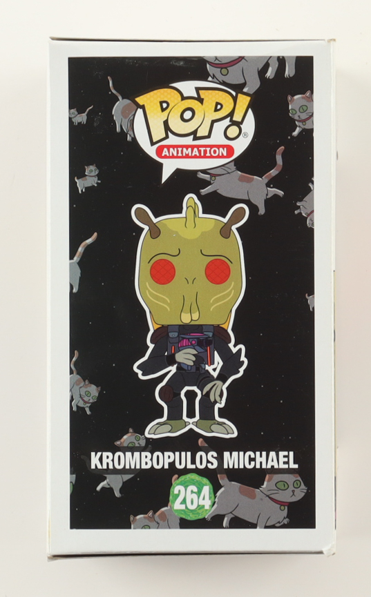 Andrew Daly Signed "Rick and Morty" #264 Krombopulos Michael Funko Pop! Vinyl Figure (PSA) at PristineAuction.com Andrew Daly Signed "Rick and Morty" #264 Krombopulos Michael Funko Pop! Vinyl Figure (PSA) at PristineAuction.com
