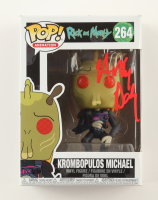 Andrew Daly Signed "Rick and Morty" #264 Krombopulos Michael Funko Pop! Vinyl Figure (PSA) at PristineAuction.com