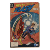 Ezra Miller & Michael Rosenbaum Signed 1988 "The Flash" Issue #15 DC Comic Book (Beckett) at PristineAuction.com