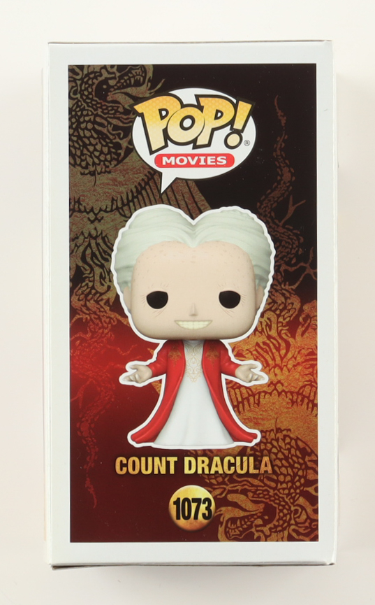 Gary Oldman Signed "Bram Stoker's Dracula" #1073 Count Dracula Funko Pop! Vinyl Figure (SWAU) at PristineAuction.com Gary Oldman Signed "Bram Stoker's Dracula" #1073 Count Dracula Funko Pop! Vinyl Figure (SWAU) at PristineAuction.com