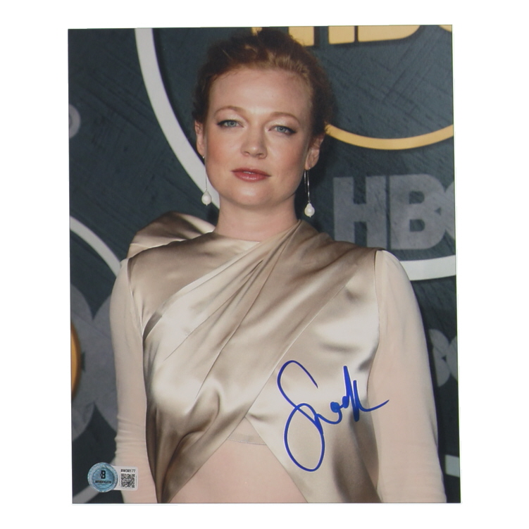 Sarah Snook Signed "Succession" 8x10 Photo (Beckett) at PristineAuction.com Sarah Snook Signed "Succession" 8x10 Photo (Beckett) at PristineAuction.com