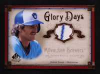 Robin Yount 2005 SP Legendary Cuts Glory Days Material #RY Jersey at PristineAuction.com