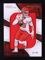 Patrick Mahomes II 2025 Immaculate Collection Clearly Immaculate Jerseys #2 #26/99 at PristineAuction.com