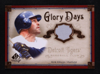 Kirk Gibson 2005 SP Legendary Cuts Glory Days Material #KG Jersey at PristineAuction.com