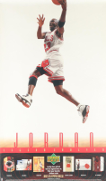 1999 Michael Jordan "Legend Forever" promotional Upper Deck 22x39 Poster at PristineAuction.com