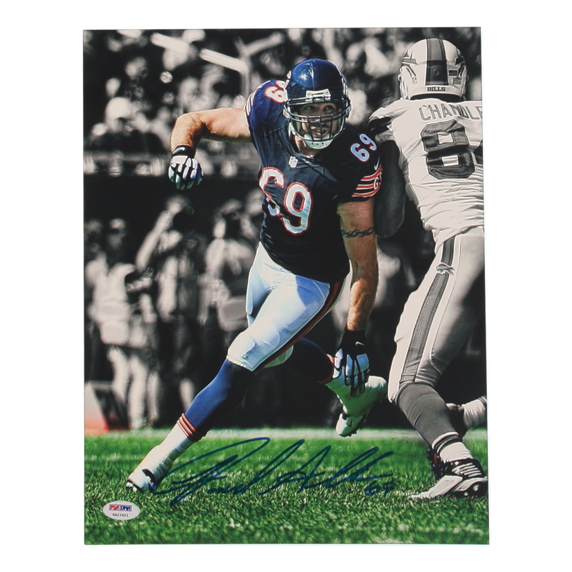 Jared Allen Signed Bears 11x14 Photo (PSA) at PristineAuction.com Jared Allen Signed Bears 11x14 Photo (PSA) at PristineAuction.com