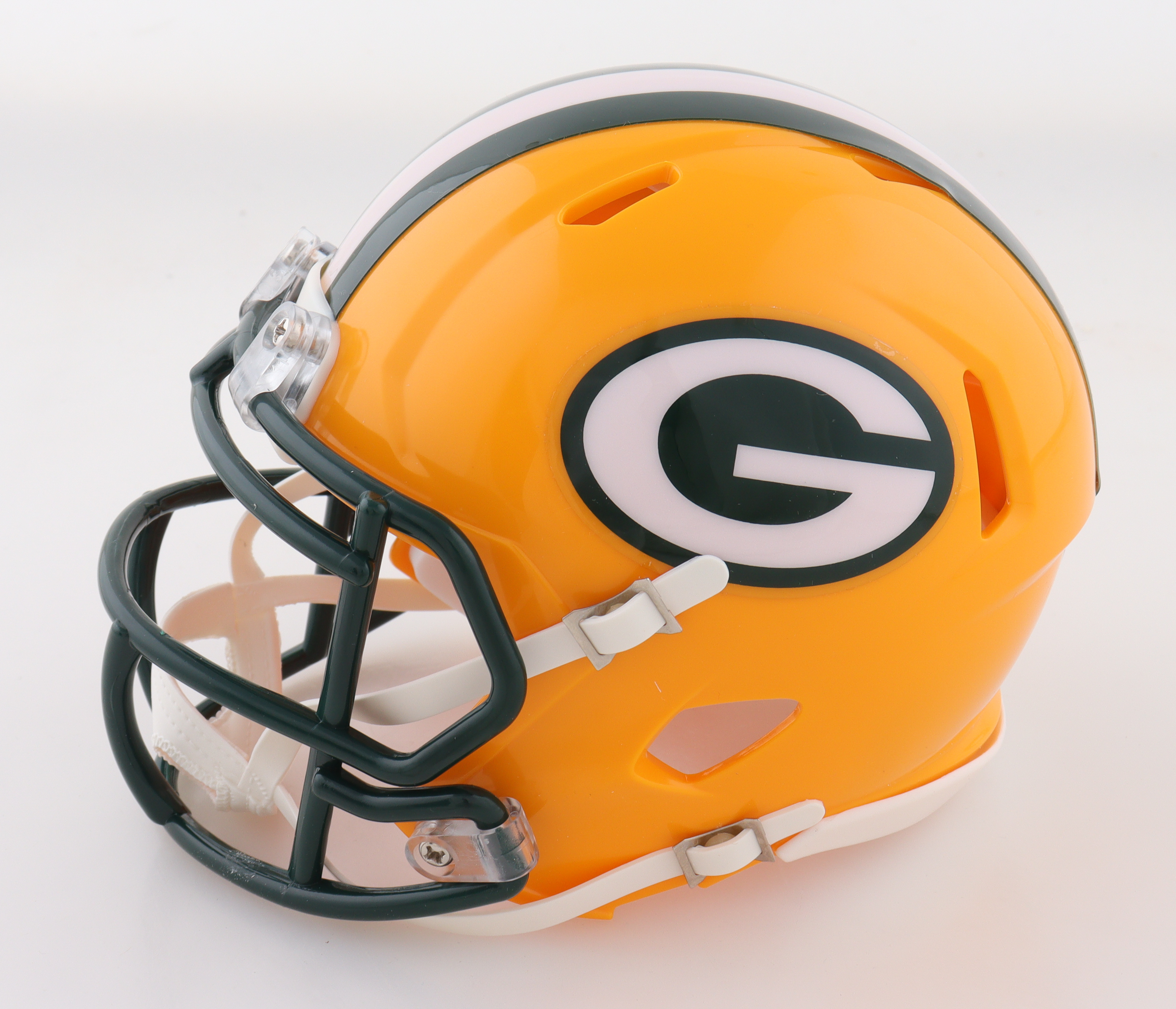 Ahman Green Signed Packers Speed Mini Helmet Inscribed "Bears Still Suck!!" (JSA) at PristineAuction.com Ahman Green Signed Packers Speed Mini Helmet Inscribed "Bears Still Suck!!" (JSA) at PristineAuction.com