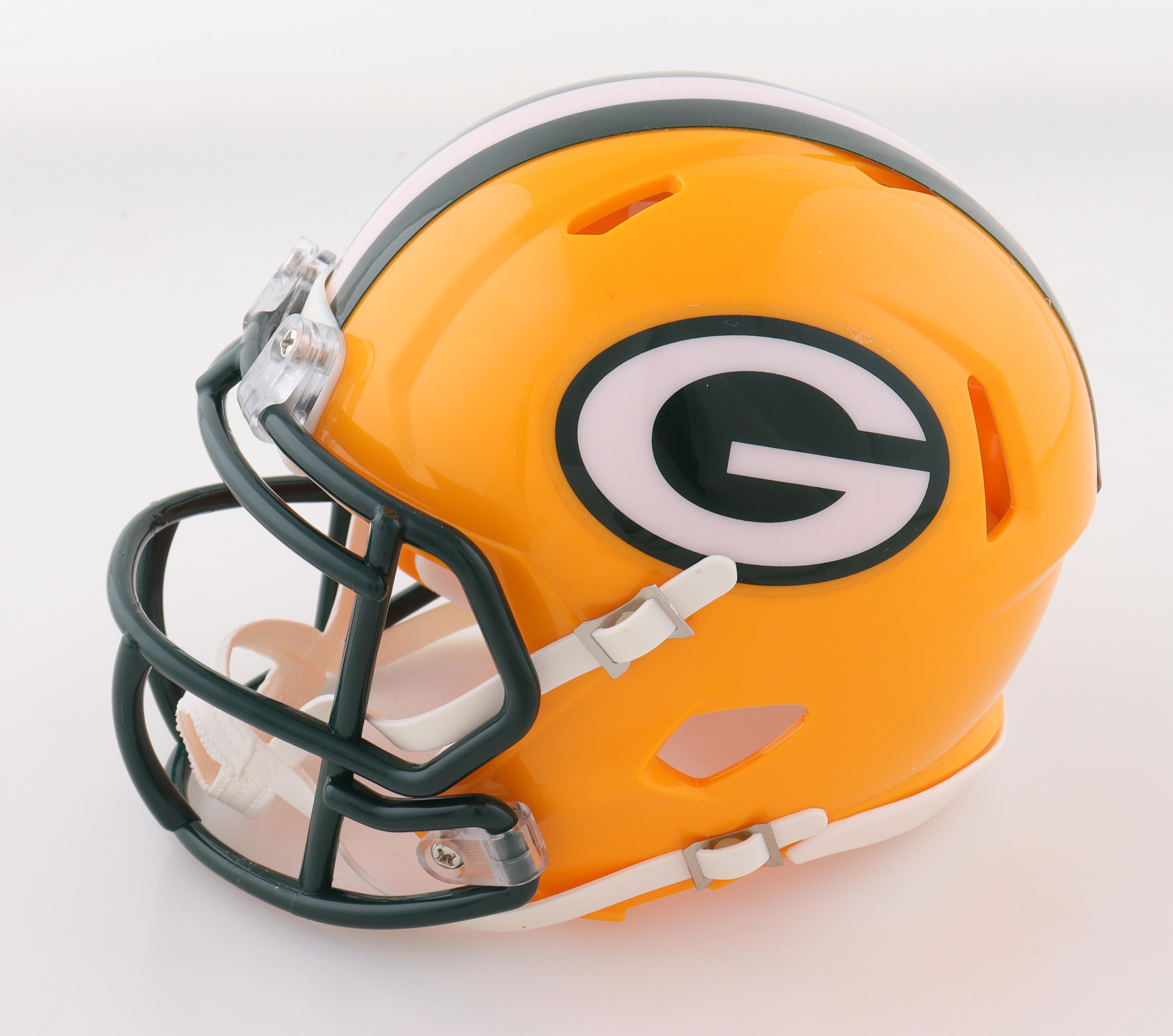 Ahman Green Signed Packers Speed Mini Helmet Inscribed "Bears Still Suck!!" (JSA) at PristineAuction.com Ahman Green Signed Packers Speed Mini Helmet Inscribed "Bears Still Suck!!" (JSA) at PristineAuction.com