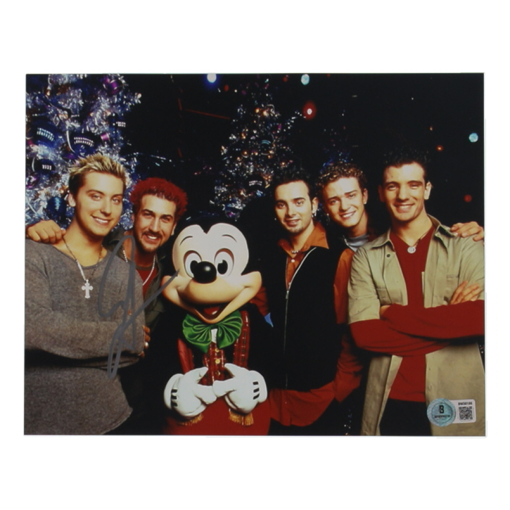 Joey Fatone Signed NSYNC 8x10 Photo (Beckett) at PristineAuction.com