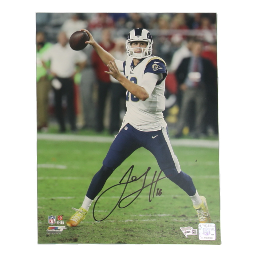 Jared Goff Signed Rams 11x14 Photo (Fanatics) at PristineAuction.com Jared Goff Signed Rams 11x14 Photo (Fanatics) at PristineAuction.com