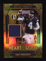 Dak Prescott 2023 Panini Gold Standard Heart of Gold Threads #19 #178/199 at PristineAuction.com