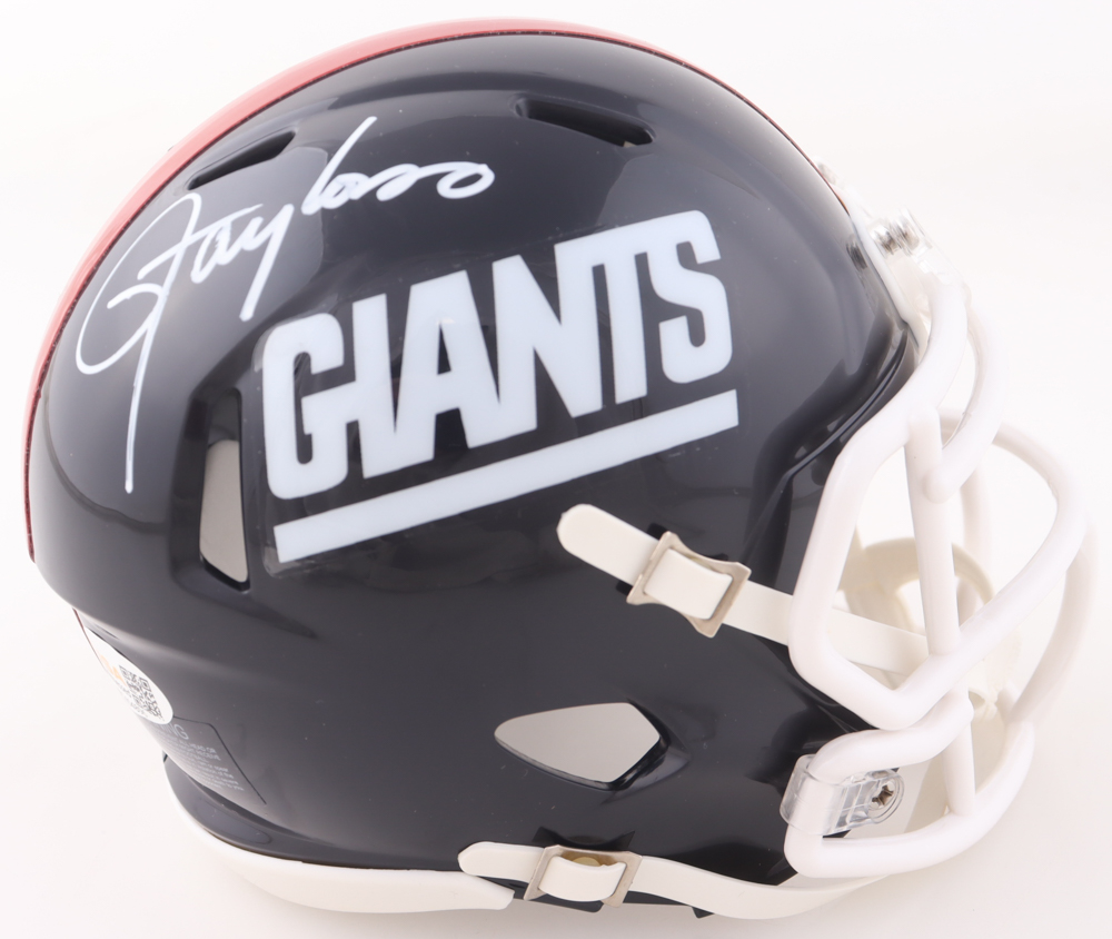 Lawrence Taylor Signed Giants Throwback Alternate Speed Mini Helmet (JSA) at PristineAuction.com Lawrence Taylor Signed Giants Throwback Alternate Speed Mini Helmet (JSA) at PristineAuction.com