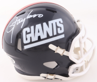 Lawrence Taylor Signed Giants Throwback Alternate Speed Mini Helmet (JSA) at PristineAuction.com