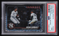 Aaron Judge / Juan Soto 2024 Topps Update Silver Crackle Foil #US181 (PSA 9) at PristineAuction.com