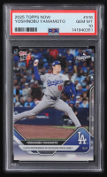 Yoshinobu Yamamoto 2025 Topps Now #916 (PSA 10) at PristineAuction.com