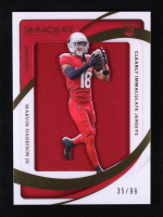 Marvin Harrison Jr. 2024 Immaculate Collection Clearly Immaculate Rookie Jerseys #31 RC #35/99 at PristineAuction.com