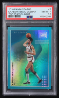 Kareem Abdul-Jabbar 2018-19 Panini Status Top Status Aqua #5 (PSA 8.5) at PristineAuction.com