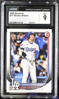 Shohei Ohtani 2025 Bowman #17 (CGC 9) at PristineAuction.com