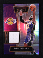 LeBron James 2021-22 Select Selective Swatches #35 at PristineAuction.com