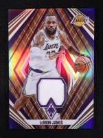 LeBron James 2023-24 Panini Phoenix Veteran Materials Orange #4 #11/75 at PristineAuction.com