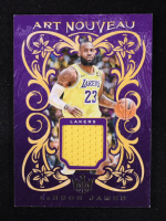 LeBron James 2023-24 Court Kings Art Nouveau Jerseys #36 at PristineAuction.com