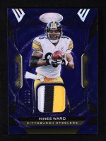 Hines Ward 2022 Certified Materials Mirror Blue Etch #29 #20/20 at PristineAuction.com