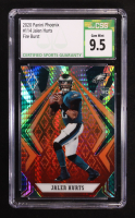 Jalen Hurts 2020 Panini Phoenix Fire Burst #114 RC (CSG 9.5) at PristineAuction.com