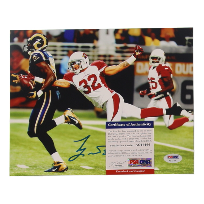 Tyrann Mathieu Signed Cardinals 8x10 Photo (PSA) at PristineAuction.com Tyrann Mathieu Signed Cardinals 8x10 Photo (PSA) at PristineAuction.com
