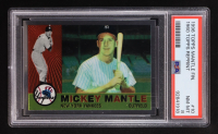 Mickey Mantle 1996 Topps Mantle Commemorative Set 1960 Topps Reprint #350 (PSA 8) at PristineAuction.com
