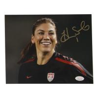 Hope Solo Signed Team USA 8x10 Photo (JSA) at PristineAuction.com