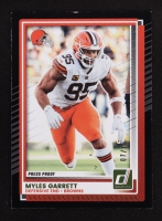 Myles Garrett 2025 Donruss Press Proof Black #231 #07/10 at PristineAuction.com