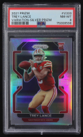 Trey Lance 2021 Panini Prizm Rookie Variations Prizms #333 RC (PSA 8) at PristineAuction.com
