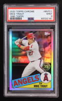 Mike Trout 2020 Topps Chrome 1985 Topps 35th Anniversary #85TC-1 (PSA 9) at PristineAuction.com