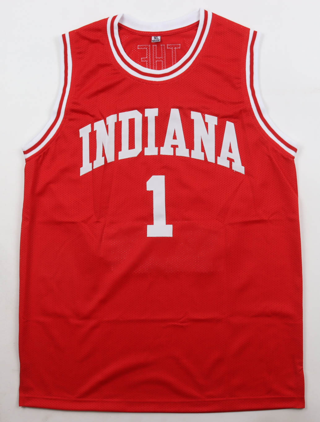 Bob Knight Signed Career Highlight Stat Jersey (JSA) at PristineAuction.com Bob Knight Signed Career Highlight Stat Jersey (JSA) at PristineAuction.com