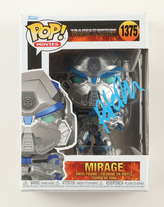 Pete Davidson Signed "Transformers: Rise of the Beasts" #1375 Mirage Funko Pop! Vinyl Figure (PSA) at PristineAuction.com Pete Davidson Signed "Transformers: Rise of the Beasts" #1375 Mirage Funko Pop! Vinyl Figure (PSA) at PristineAuction.com