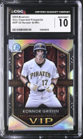 Konnor Griffin 2025 Bowman Chrome Mega Box Very Important Prospects #VIP20 RC (CGC 10) at PristineAuction.com