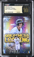 Konnor Griffin 2025 Bowman Chrome Greatness Loading #GL13 RC (CGC 10 | Black Label) at PristineAuction.com