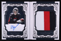 Drake London 2022 Panini National Treasures Rookie First Edition Signatures Booklet #7 #28/49 RC at PristineAuction.com