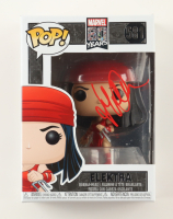 Jennifer Garner Signed "Marvel 80 Years" Elektra #581 Bobble-Head Funko Pop! Vinyl Figure (SWAU) at PristineAuction.com