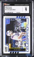 Josh Allen 2022 Score Celebration #14 (CGC 9) at PristineAuction.com