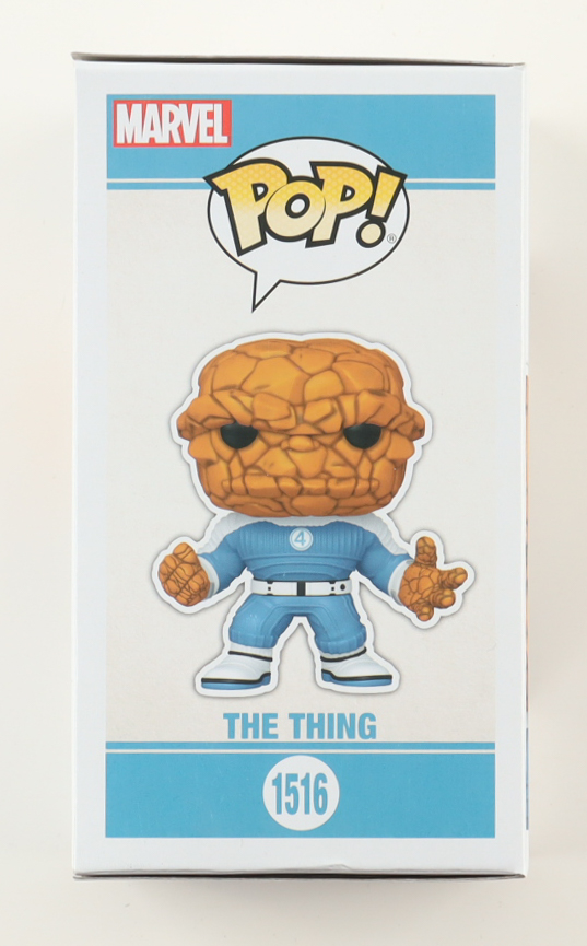 Michael Chiklis Signed "The Fantastic Four: First Steps" #1516 The Thing Bobble-Head Funko Pop! Vinyl Figure (PSA) at PristineAuction.com Michael Chiklis Signed "The Fantastic Four: First Steps" #1516 The Thing Bobble-Head Funko Pop! Vinyl Figure (PSA) at PristineAuction.com