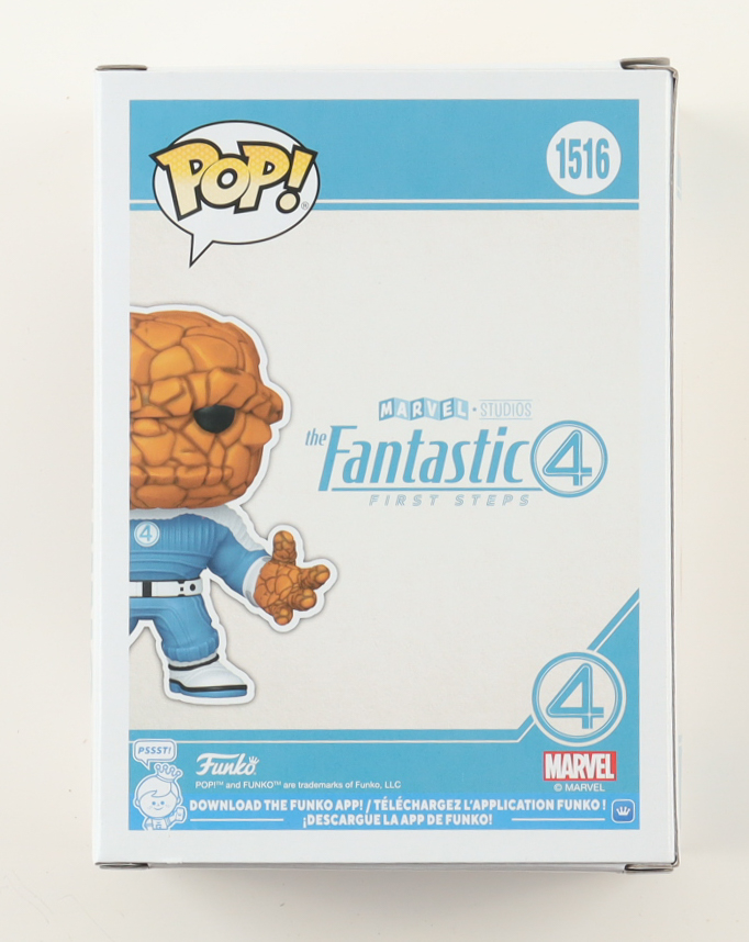 Michael Chiklis Signed "The Fantastic Four: First Steps" #1516 The Thing Bobble-Head Funko Pop! Vinyl Figure (PSA) at PristineAuction.com Michael Chiklis Signed "The Fantastic Four: First Steps" #1516 The Thing Bobble-Head Funko Pop! Vinyl Figure (PSA) at PristineAuction.com
