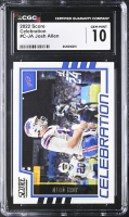 Josh Allen 2022 Score Celebration #14 (CGC 10) at PristineAuction.com