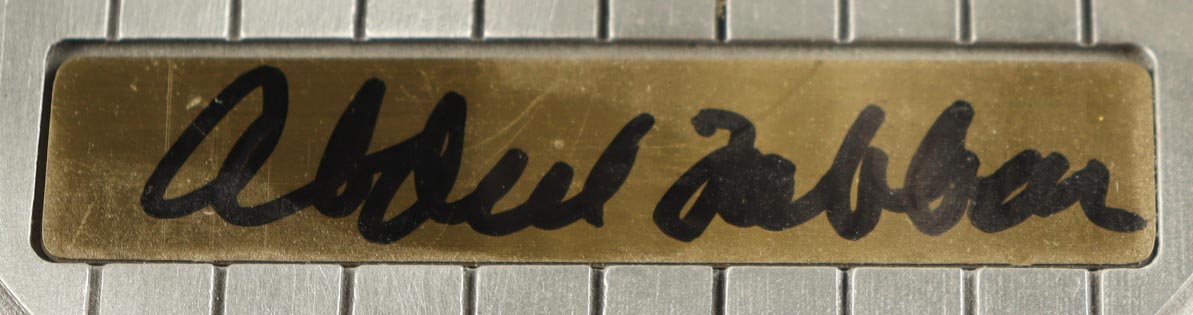 Kareem Abdul-Jabbar Signed LE "Skyhook" Pewter Figurine (Gartlan USA) at PristineAuction.com Kareem Abdul-Jabbar Signed LE "Skyhook" Pewter Figurine (Gartlan USA) at PristineAuction.com