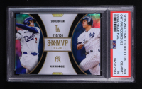 Shohei Ohtani / Alex Rodriguez 2025 Topps Welcome to the Club 3X MVP Dual Blue Foil #D3 #018/150 (PSA 10) at PristineAuction.com