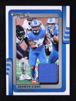 Jahmyr Gibbs 2025 Donruss Threads #15 at PristineAuction.com