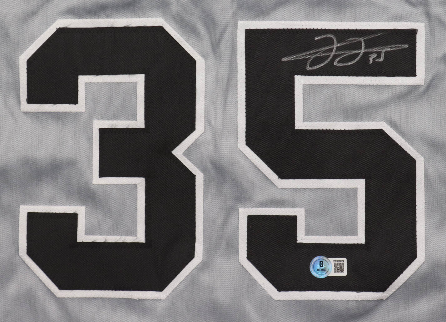 Frank Thomas Signed Jersey (Beckett) at PristineAuction.com Frank Thomas Signed Jersey (Beckett) at PristineAuction.com