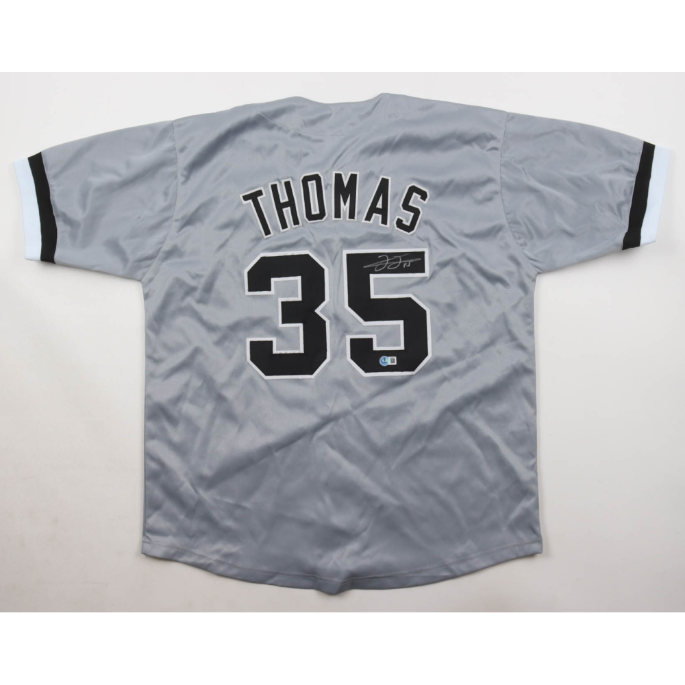 Frank Thomas Signed Jersey (Beckett) at PristineAuction.com